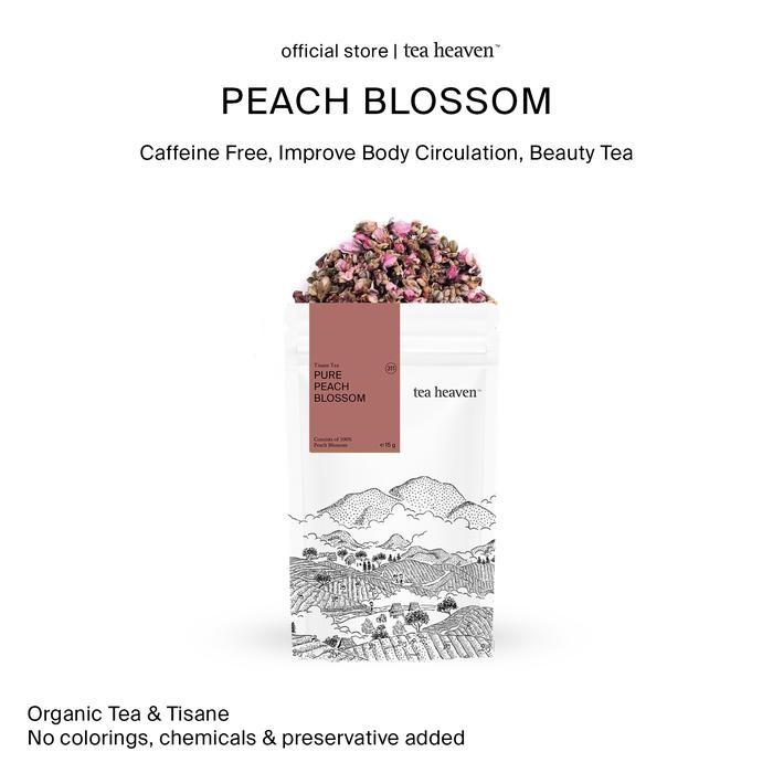 

Peach Blossom Tea Flower Teh Bunga Persik Pink Artisan Premium Tisane