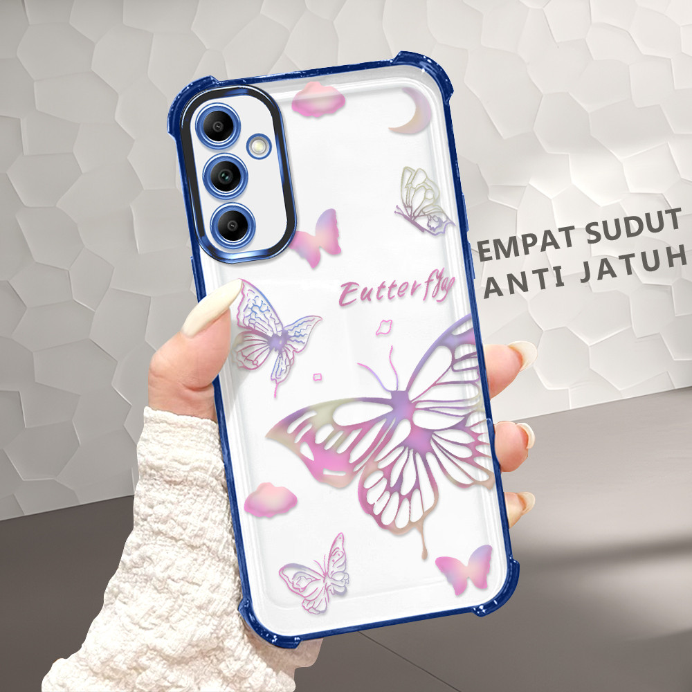 Casing Empat Sudut untuk Perlindungan Jatuh Hp For Compitable With Samsung Galaxy A14 4G 5G Cassing 