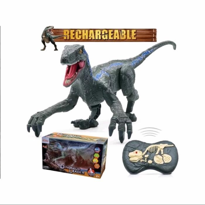 Mainan Anak Rc Dinosaurus Remote Control Tirex Viral Tiktok Dino Jalan Gratisongkir