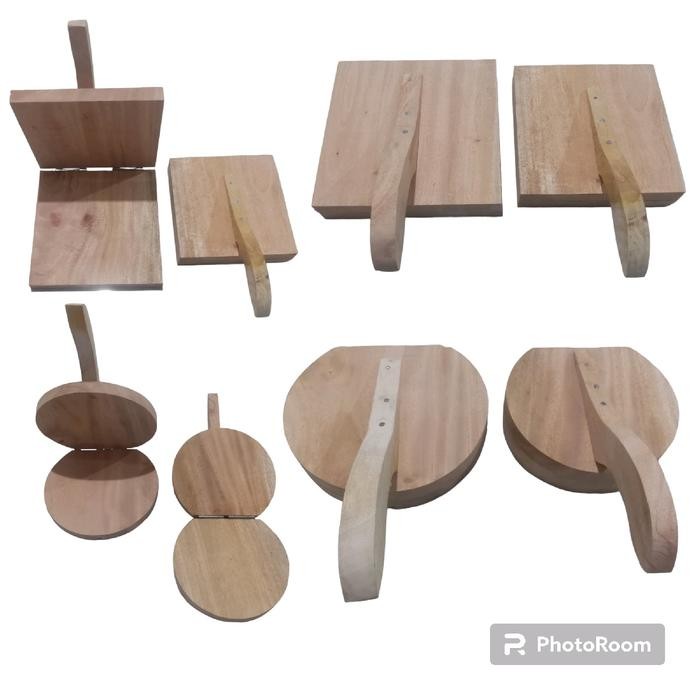 Dumpleng Kayu/Alat press adonan/penekan adonan kulit pangsit Kayu Bulat