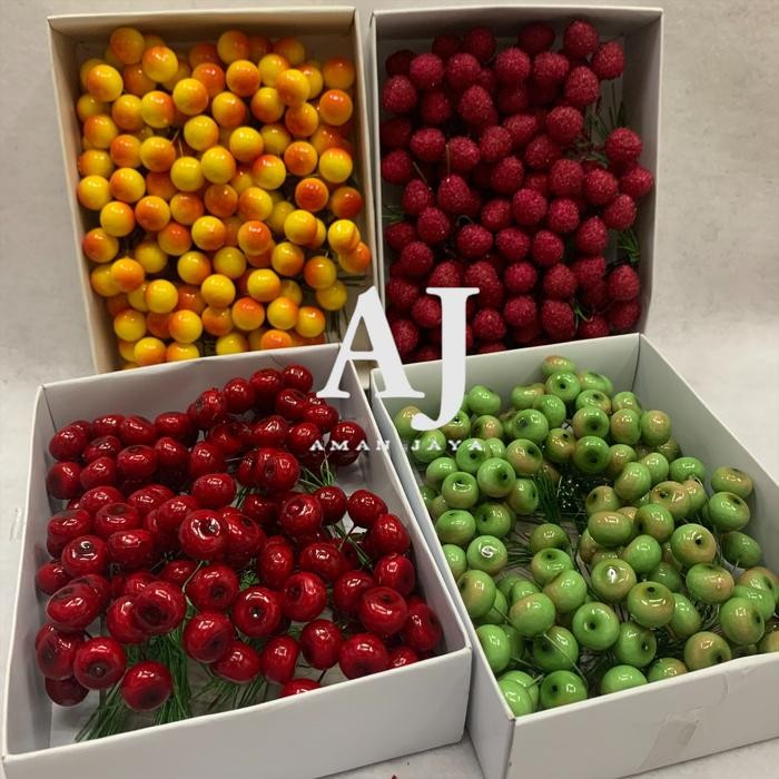 Buah Artificial / Buah Plastik / Buah Palsu 15 mm