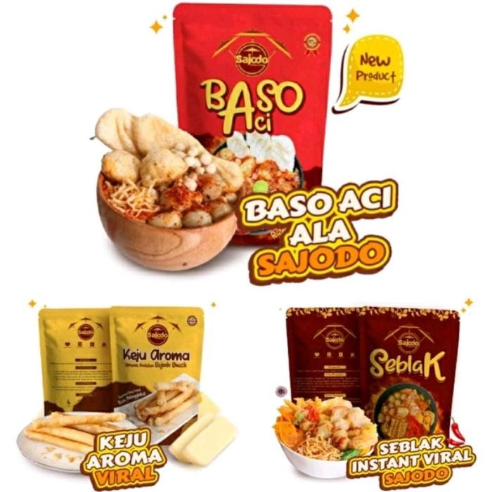 

Sajodo Snack Baso Aci Seblak Keju Aroma Viral