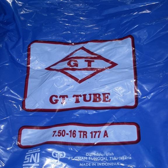 Ban Dalam Truk Double 750 - 16 / 750 16 Gajah Tunggal (Pentil Panjang)