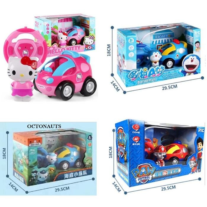 Mobil Remote Control Hello Kitty Pink remot Doraemon Den keggba 5578ta