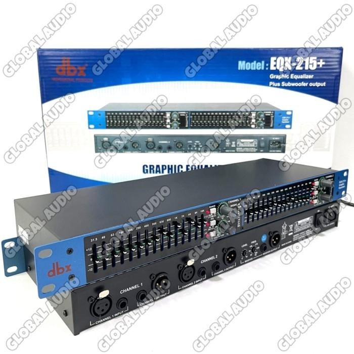 Equaliser Dbx Eqx 215+ New equlizer dbx eqx215+ Bagus Murah ( Bisa )