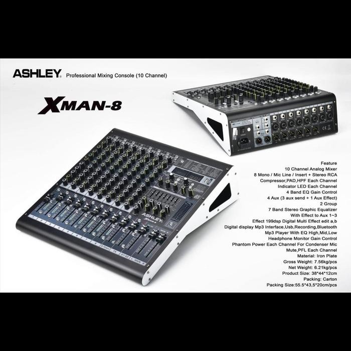 mixer ashley xman8 xman 8