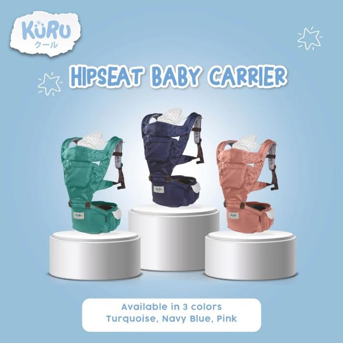 KURU Hip Seat Baby Carrier Gendongan Bayi HipSeat Ergonomis