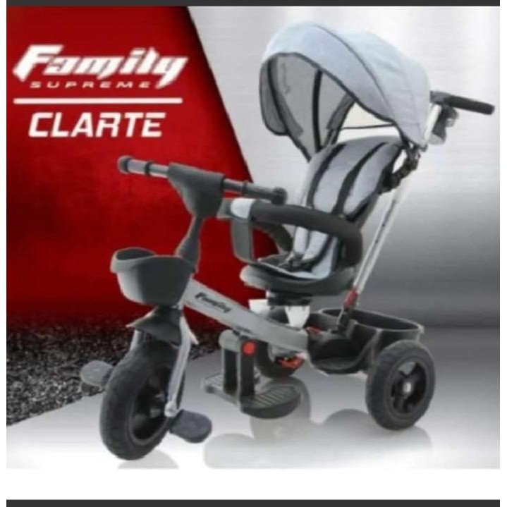 Stroller Sepeda Anak Roda Tiga Family F960 Clarte Kereta Dorong Anak