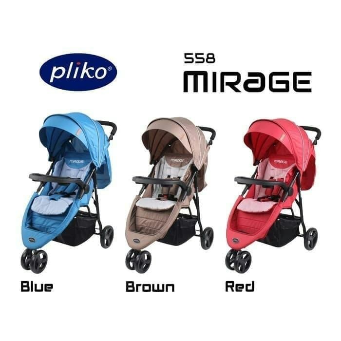 STROLLER BAYI MURAH / kereta dorong pliko MIRAGE 558