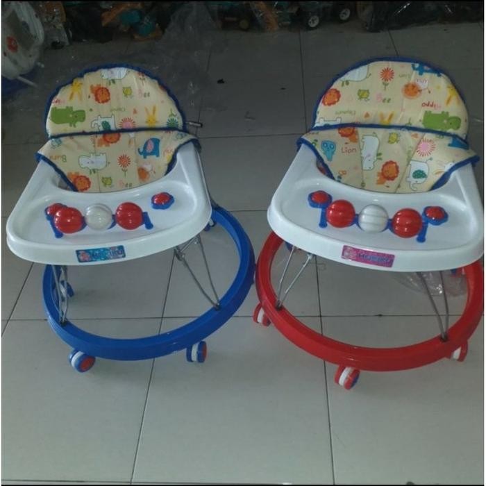 BABY WALKER BULAT HOKIKU 89 MURAH RODA BAYI DORONGAN BAYI MURAH
