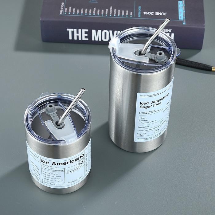 Hadiah Hari ValentineGelas Termos Portabel/Gelas Termos Stainless Steel/Gelas Termos Sederhana dan