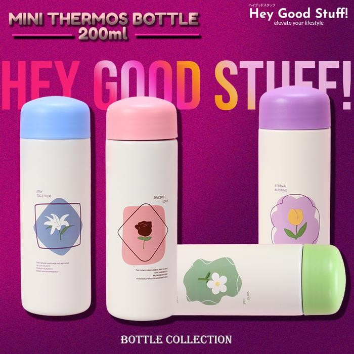 Termos Air Panas Mini Botol Kecil Portable Stainless Steel SUS304 Aesthetic 200ML