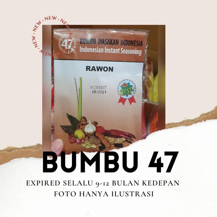 

New Bumbu 47 Malang Bumbu Instant Bumbu Rawon