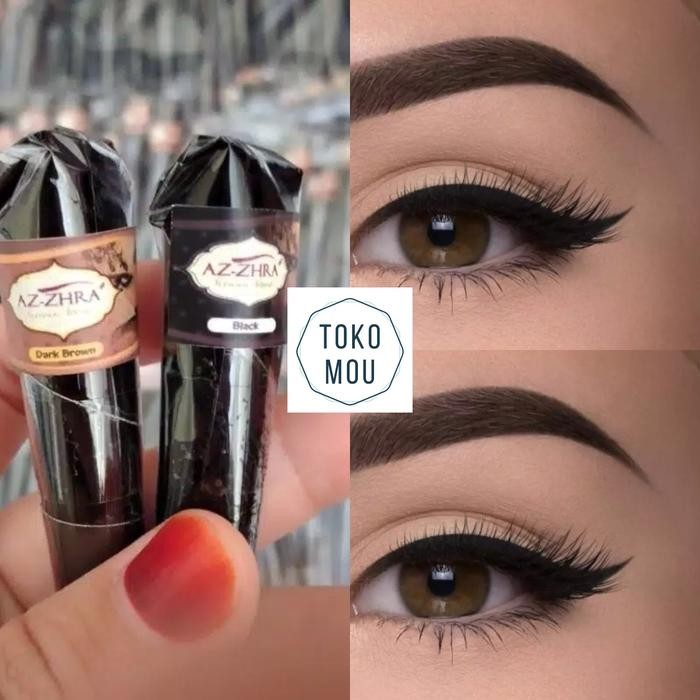 Henna Alis Tahan Lama Seperti Sulam Alis - Ecer 1 pcs - Mou *