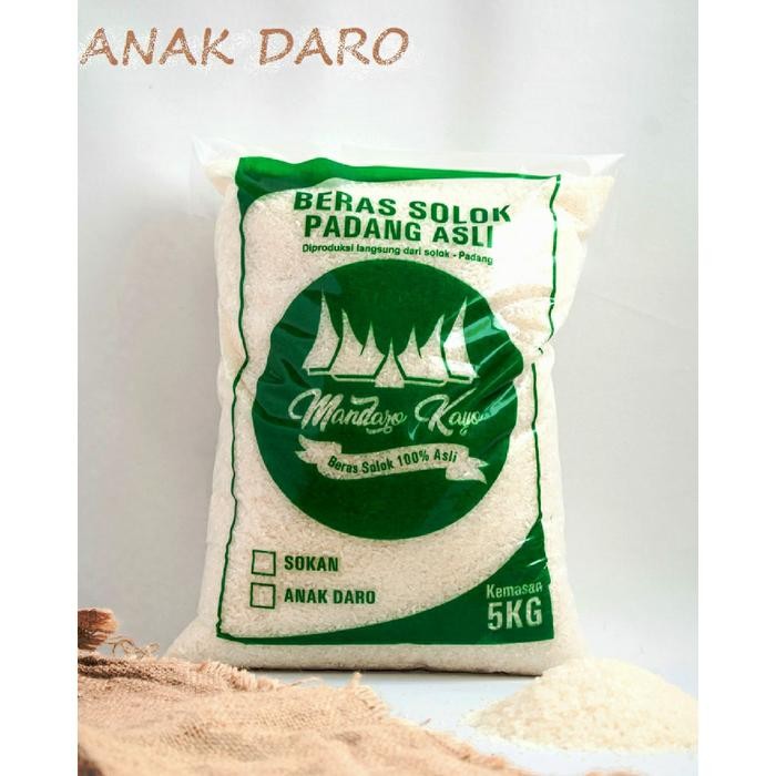 

Laura.Mart1 Beras Padang Solok - Anak Daro 5Kg
