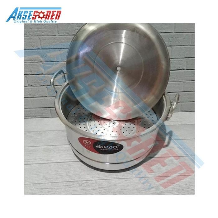 Sav Aksesoren Panci Kukus Maspion Jawa / Panci Besar Sedang Dan Kecil / Panci Langseng / Panci Sayur