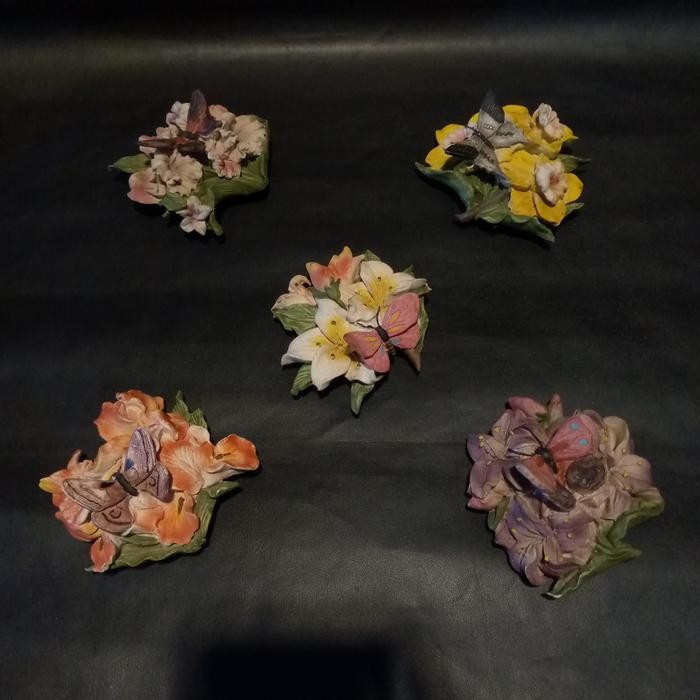 Magnet Kulkas Bunga-Kupu/Tempelan Kulkas