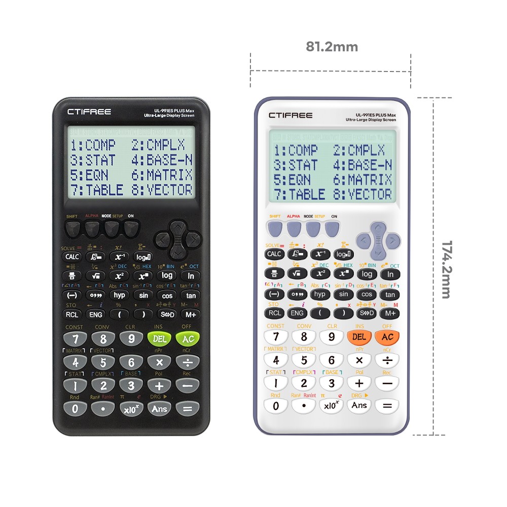 

Free water-based pen - large screen scientific function calculator -417 multifunctional, designed