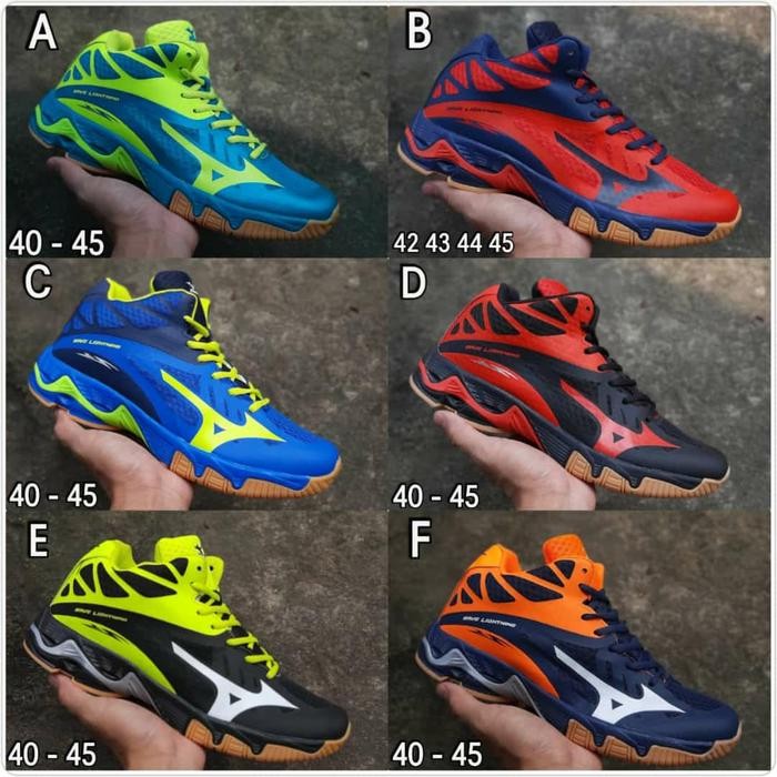 Sepatu Voli Mizuno WLZ 2 Mid Premium Sepatu Volly Mizuno WLZ Murah