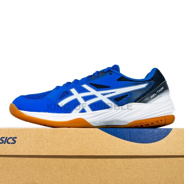 KING OF DRIBBLE Sepatu Volley Asics Gel-Task 3 1071A077-402 Original