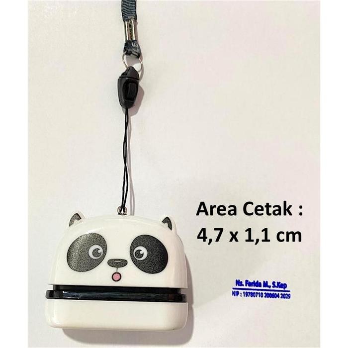 

Promo Cute Stamp Stempel Nama Karaktrer Custom Aneka Bentuk Varian Untuk Gelar Perlengkapan Kantor