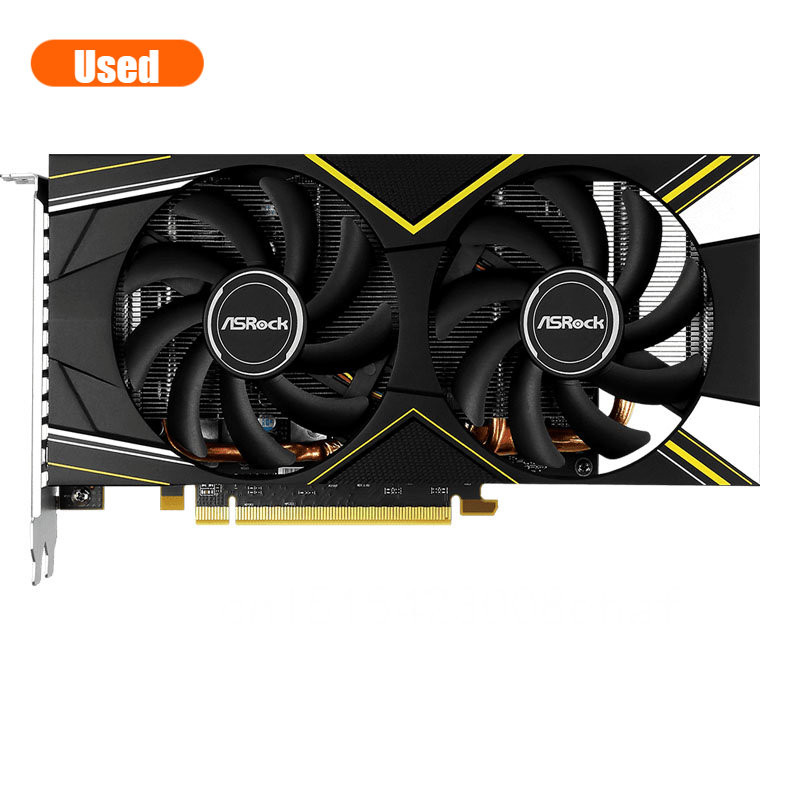 ASRock Radeon RX 5500XT Phantom Gaming D 8G OC RX5500XT PGD 8GO 8GB GDDR6 128-bit PCI-E 4.0 Desktop