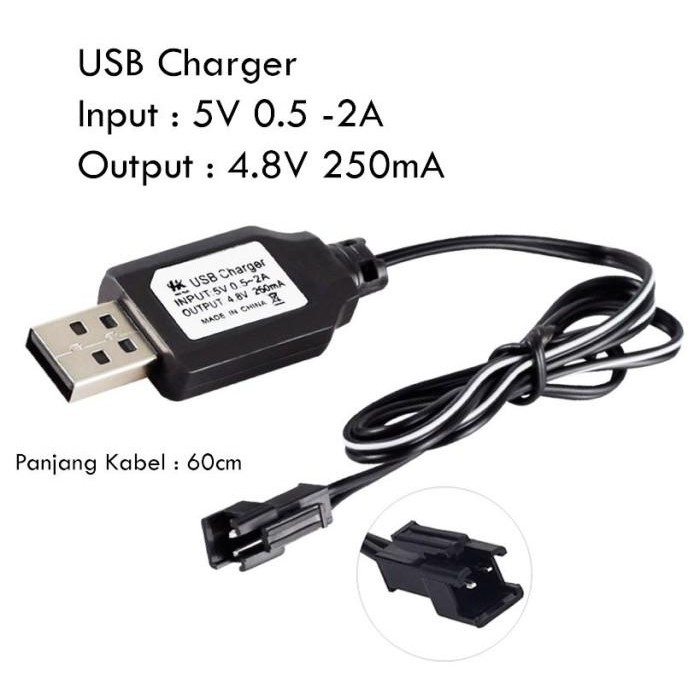 Kabel Charger Usb Mobil Remot Rc Remote Kontrol