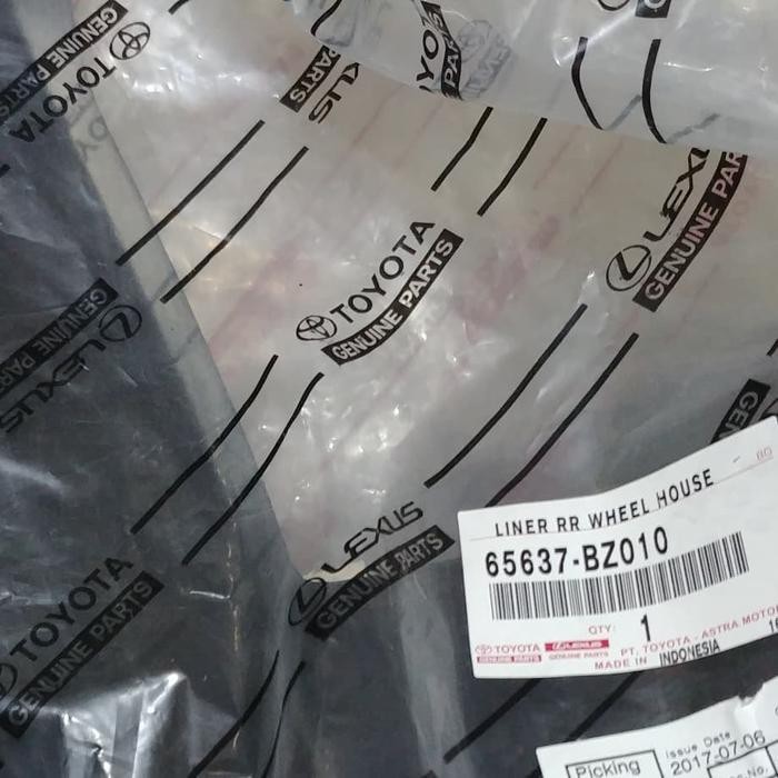 Linner Bumper Fender Belakang Avanza Original 2004-2011