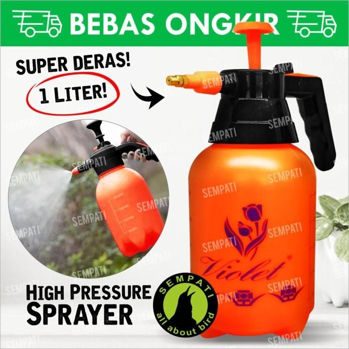 BOTOL SEMPROTAN AIR HAND PUMP 1 LITER VISTAR SIRAM TANAMAN BURUNG VIS1