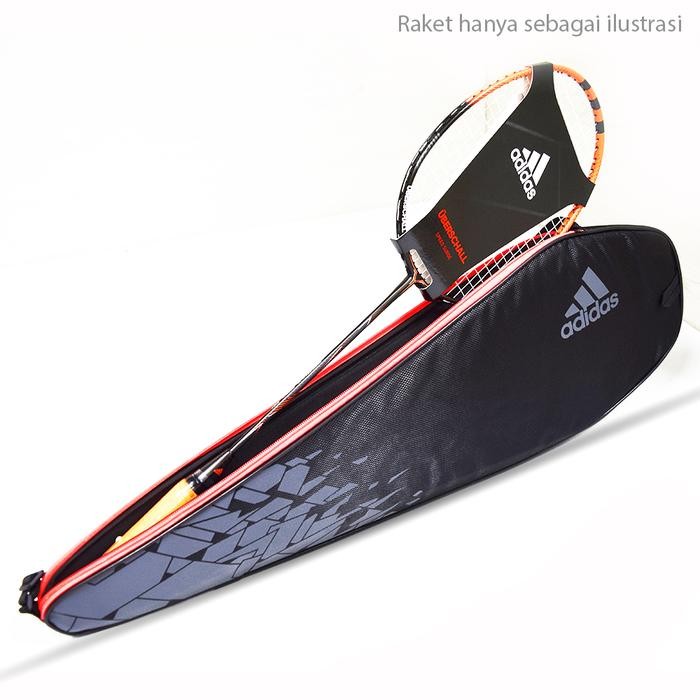 Tas / Sarung Raket Badminton Bulutangkis Adidas Black