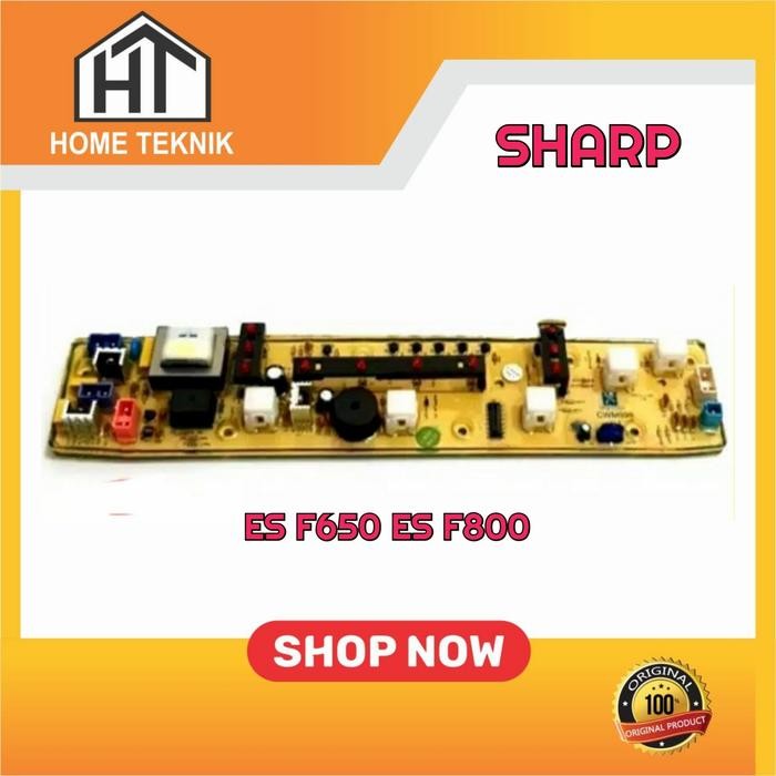 Modul Pcb Mesin Cuci Sharp Es-F800 Es-F850 H