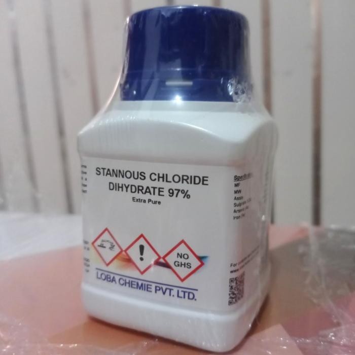 Tin Ii Chloride Extra Pure 97% 500Gr Ecer 50Gr