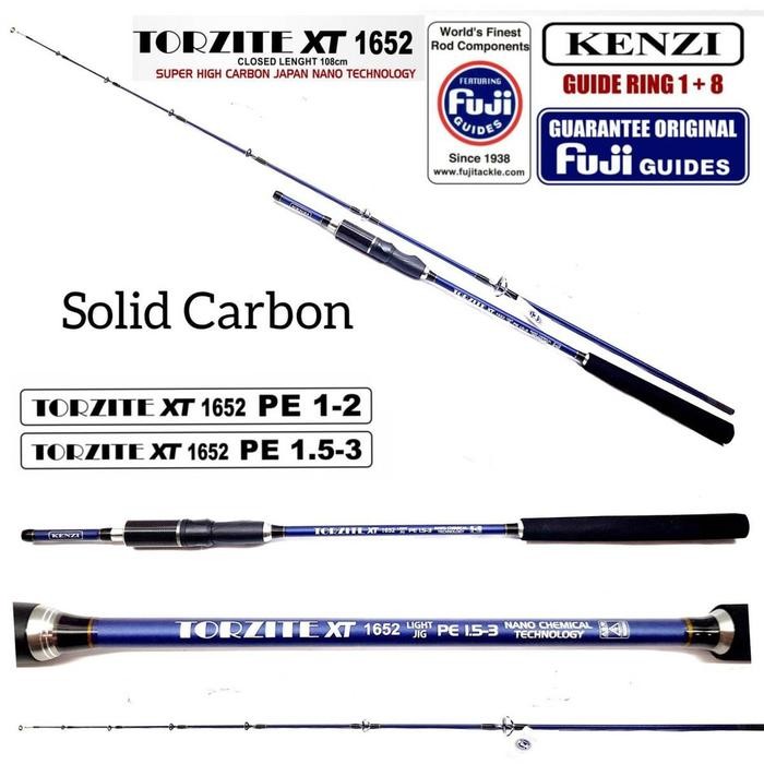 Joran Kenzi Torzite Xt Pe 1.5-3 Fuji Murah 165Cm