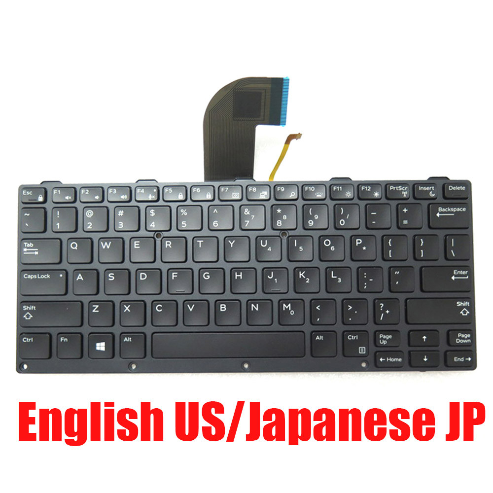 US JP Laptop Keyboard For DELL For Latitude 5404 5414 5420 5424 5430 7202 7204 7214 7330 7404 7414 7