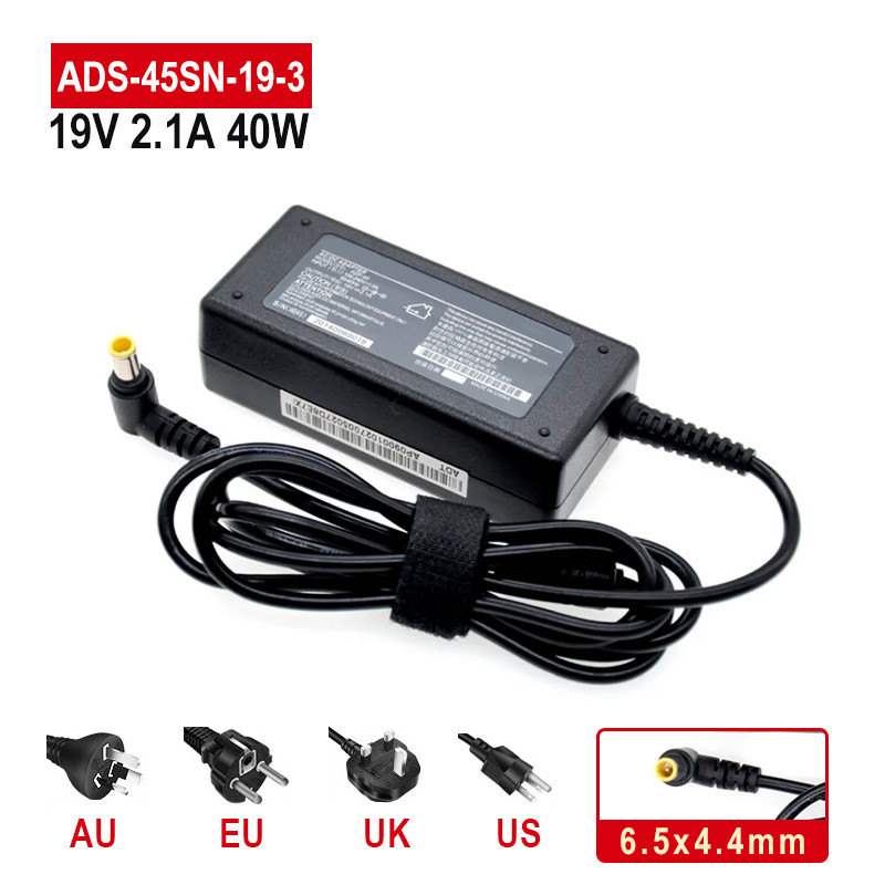 19V 2.1A /1.6A For LG Monitor LCD TV AC Adapter Power Supply cord 32LH510 LCAP21C LCAP25B ADS-45SN-1