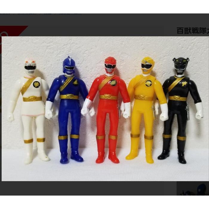 DX Gao ranger power rangers wild force soft vinyl sofubi figure 9 cm bandai