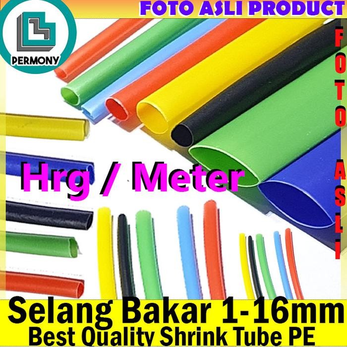 heatshrink tube selang bakar Isolator heatshrink kabel isolasi *