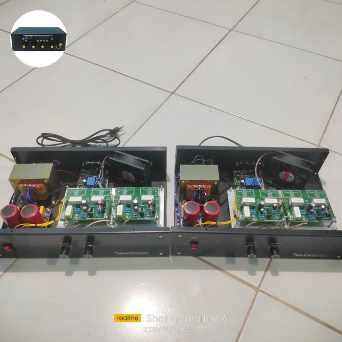 Power Amplifier Stereo 800 watt rakitan *