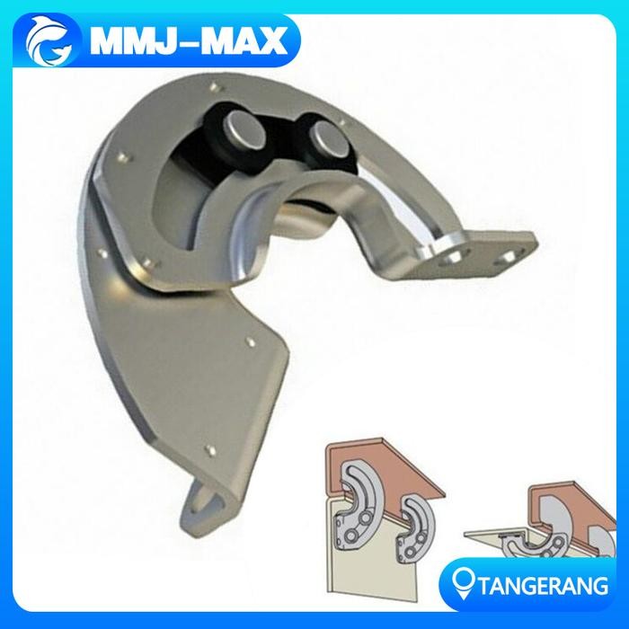 Engsel Busur Batas 90 Derajat/Engsel Pintu Geser Tersembunyi *