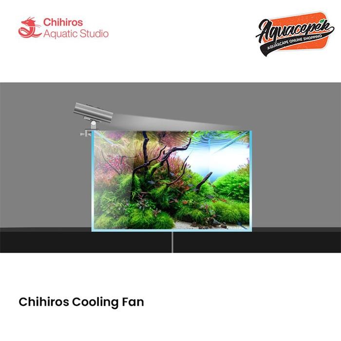 CHIHIROS COOLING FAN KIPAS PENURUN SUHU AQUARIUM AQUASCAPE