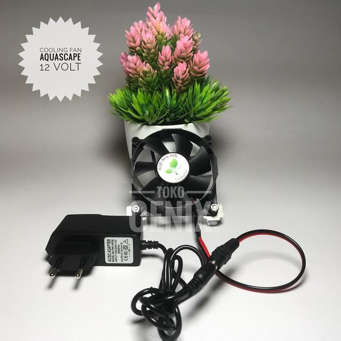 KIPAS AQUARIUM AQUASCAPE SINGLE FULLSET LENGKAP