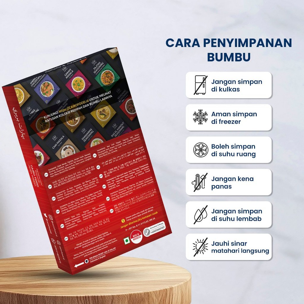 

Bumbu Berbere Sehat - Cairo Food