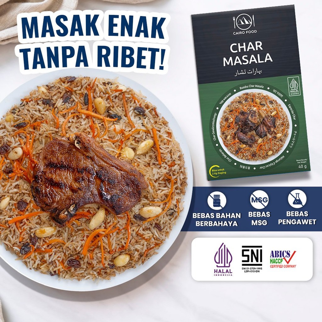 

Bumbu Char Masala Sehat - Cairo Food