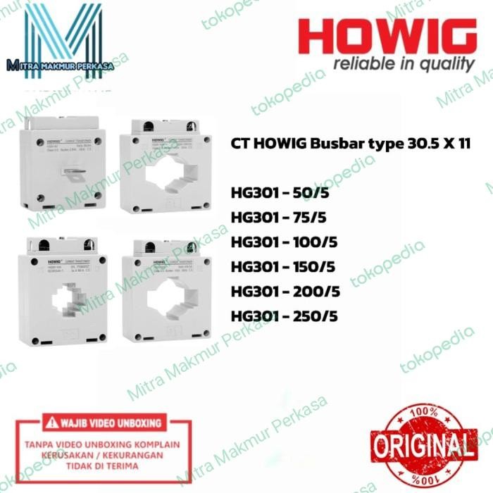 Ct howig 50/75/100/150/200/250 Curent transformer HOWIG HG30I ORIGINAL