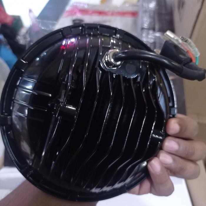 Mantab Headlamp Led Bulat 7Inch Jimny Hardtop Rubicon