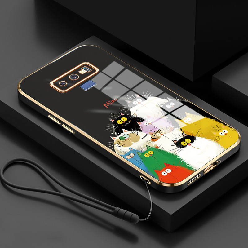Casing Untuk Samsung Galaxy Note 9 Note 8 Case Casing Foto Keluarga Raksasa Kecil silikon tahan HP S