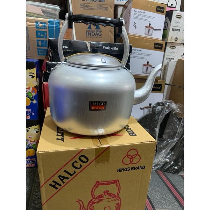 teko halco 26cm kapasitas 10 liter ALUMINIUM TEBAL / ceret teko aluminium 10Liter / teko masak air