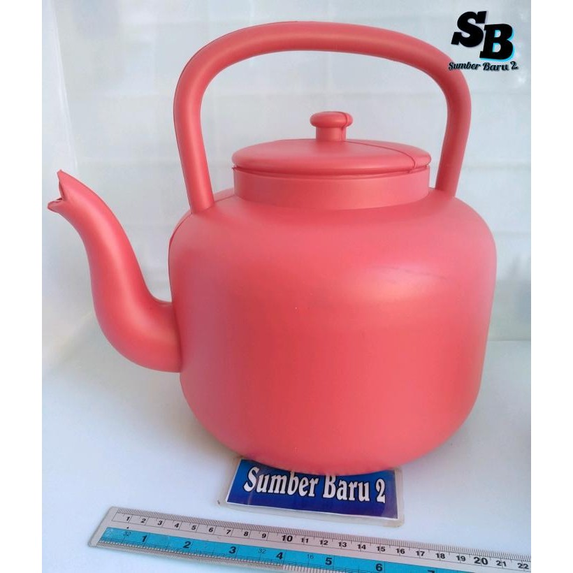 Ceret/ Teko Merah Plastik 18cm masih ready