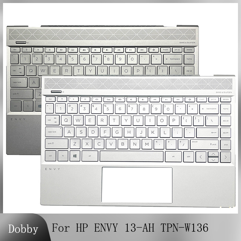 Original NEW Keyboard US JP UK SP Language For HP ENVY 13-AH TPN-W136 Top Case Laptop Palmrest Cover