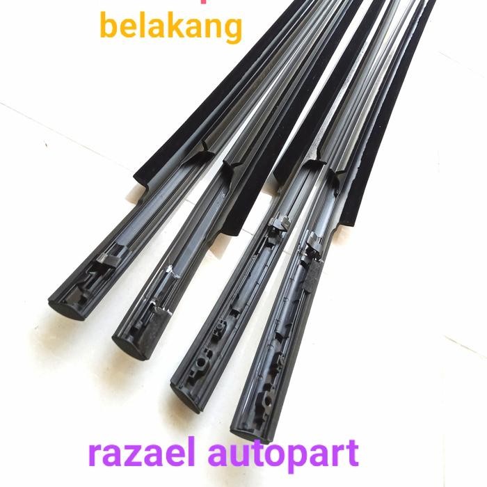 TERBARU pelipit kaca Pajero sport weather strip Mitsubishi Pajero asli satu pc